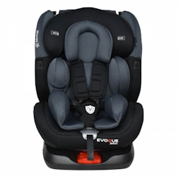 BEBE STARS Κάθισμα Αυτοκινήτου Isofix Evoque 360° Grey (0-36kg)