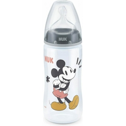 NUK Πλαστικό Μπιμπερό First Choice Plus Disney Mickey Mouse Club 300ml (6-18 μηνών)