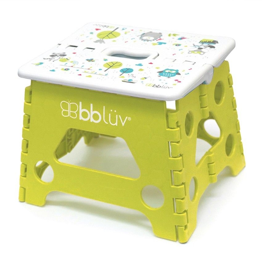 BBLUV Βοηθητικό Παιδικό Σκαλοπάτι Lime