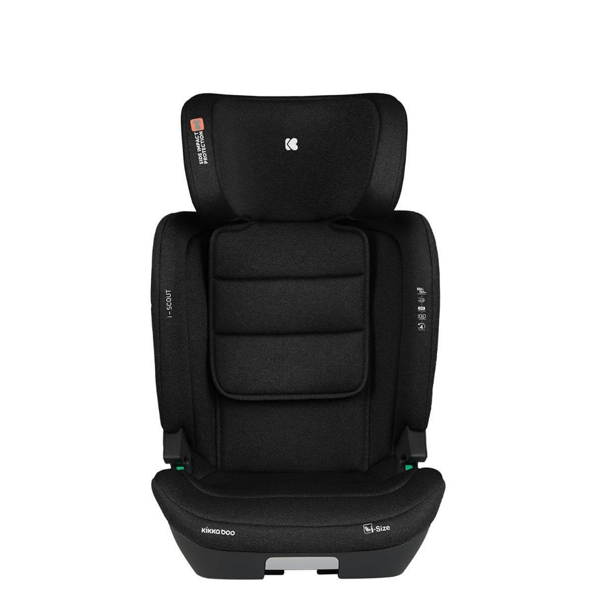KIKKA BOO Κάθισμα Αυτοκινήτου i-Scout i-Size Black (100-150cm)