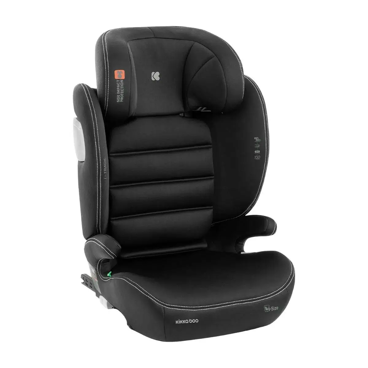 KIKKA BOO Κάθισμα Αυτοκινήτου i-Track i-Size Black (100-150cm)