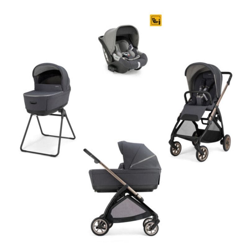 INGLESINA Καρότσι 3 Σε 1 Electa Quattro Darwin Infant Garage Grey-Bronze Black 2026