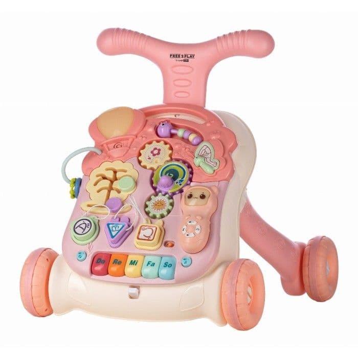 FREE ON Τραπεζάκι Δραστηριοτήτων Μωρού 2in1 Pink (9+ μηνών)