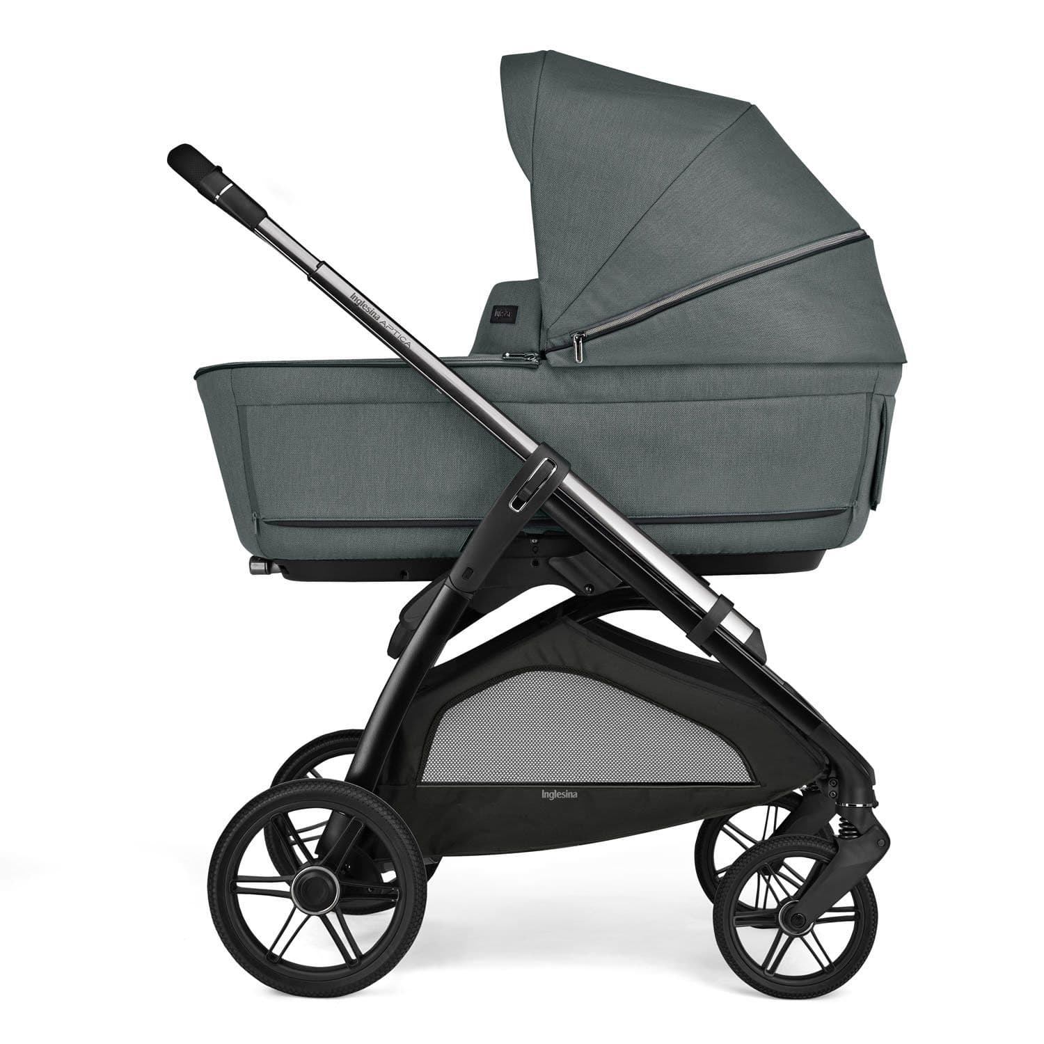 INGLESINA Καρότσι 3 Σε 1 Aptica System Quattro Darwin Infant Emerald Green-Palladio Black