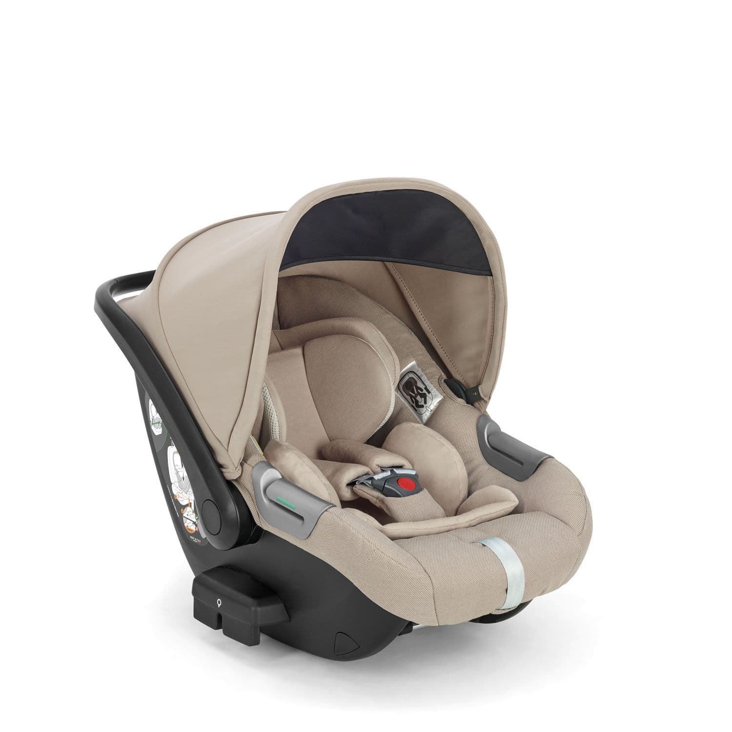 INGLESINA Καρότσι 3 Σε 1 Aptica System Quattro Darwin Infant Pashmina Beige-Palladio Black