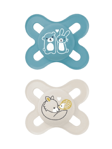 MAM Σετ Πιπίλες Σιλικόνης Start Boy (0-2 μηνών)