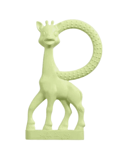 SOPHIE THE GIRAFFE Μασητικό Oδοντοφυΐας Σόφη Καμηλοπάρδαλη Με Γεύση Βανίλια Green (3+ μηνών)