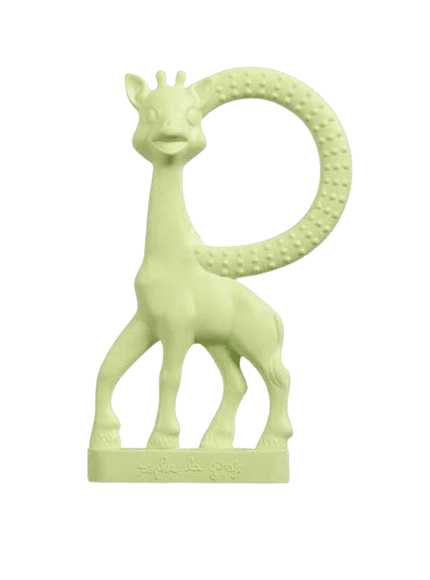 SOPHIE THE GIRAFFE Μασητικό Oδοντοφυΐας Σόφη Καμηλοπάρδαλη Με Γεύση Βανίλια Green (3+ μηνών)