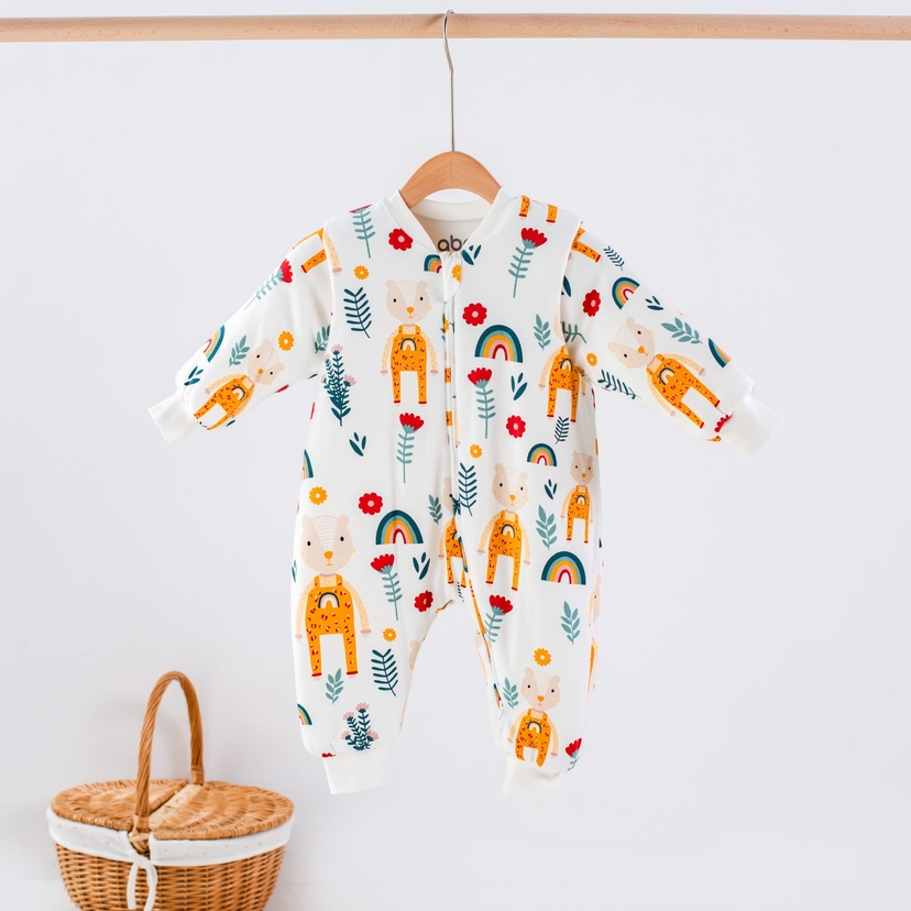 ABO Βρεφικός Υπνόσακος Με Αποσπώμενα Μανίκια Rainbow (2.5 Tog)