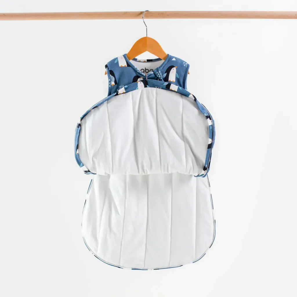 ABO Βρεφικός Υπνόσακος Με Αποσπώμενα Μανίκια Bag Me Penguins (2.5 Tog)