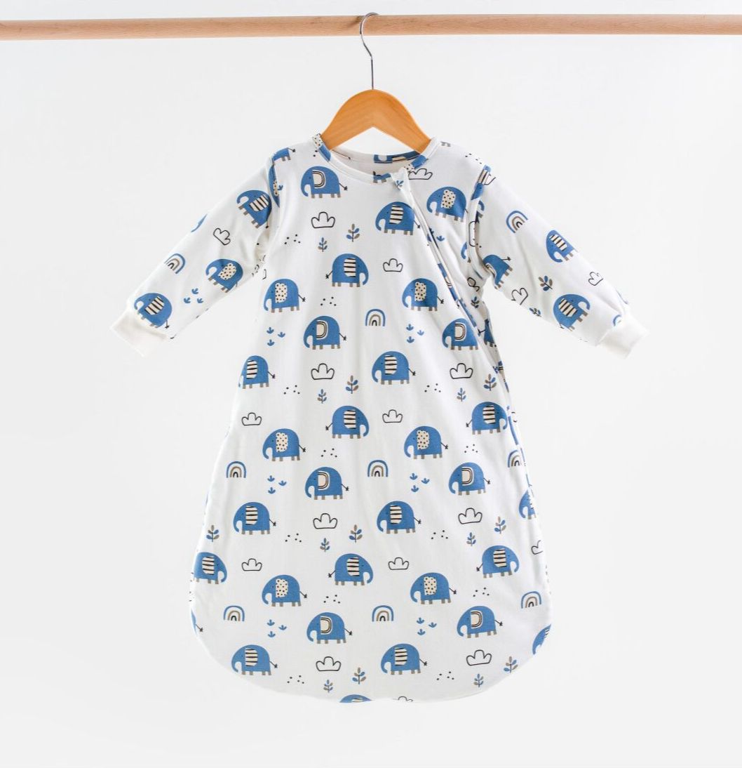 ABO Βρεφικός Υπνόσακος Με Αποσπώμενα Μανίκια Bag Me Elephants (2.5 Tog)