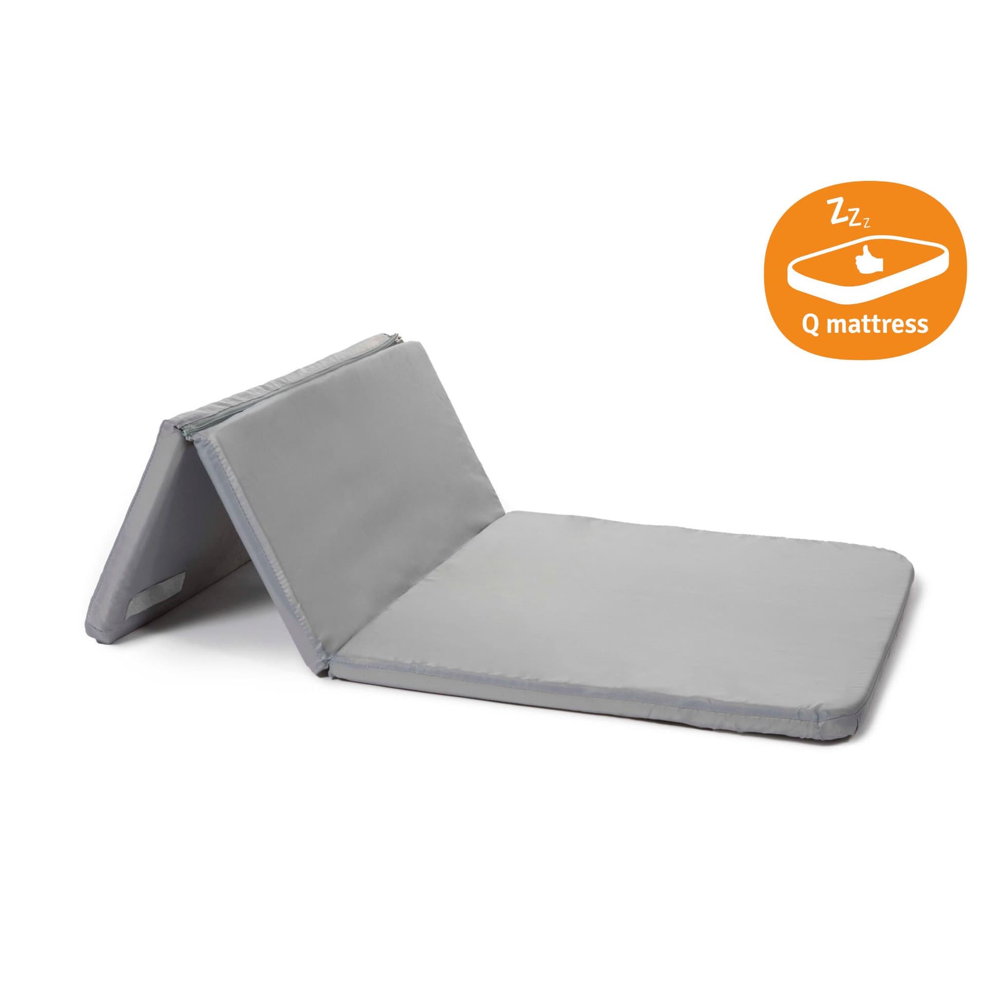 AEROMOOV Αναδιπλούμενο Παρκοκρέβατο 2 Επιπέδων Instant Travel Cot Grey Rock