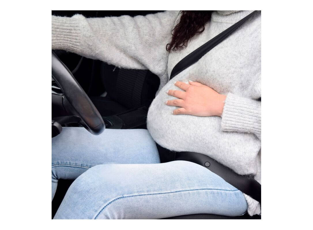 ASALVO Ζώνη Ασφαλείας Εγκύου Για Το Αυτοκίνητο Universal Black