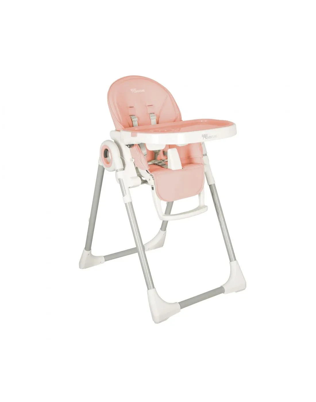 BABY ADVENTURE Καρέκλα Φαγητού Viva II Powder Pink (6-36 μηνών)