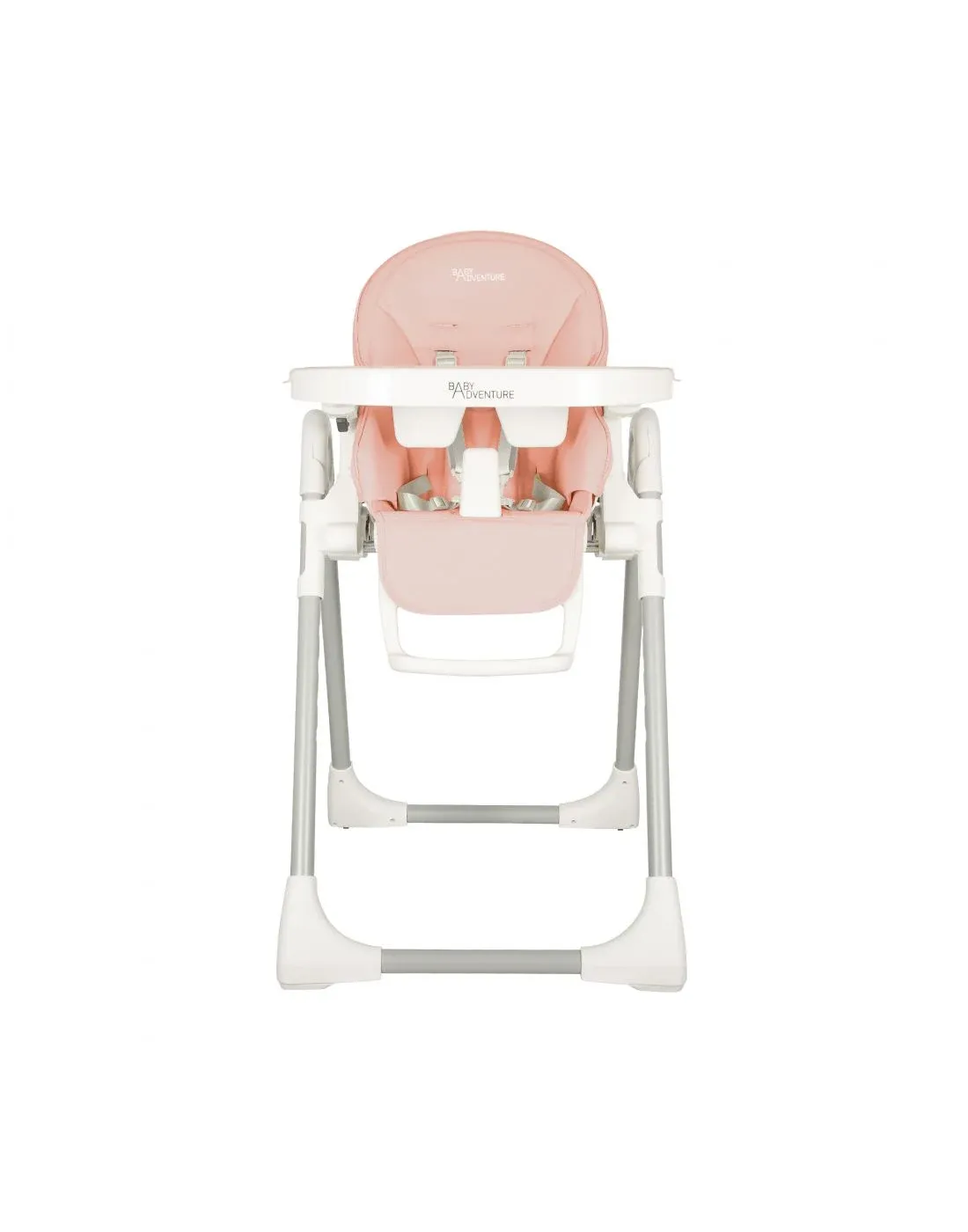 BABY ADVENTURE Καρέκλα Φαγητού Viva II Powder Pink (6-36 μηνών)