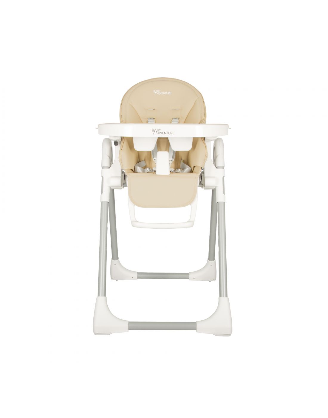 BABY ADVENTURE Καρέκλα Φαγητού Viva II Cream (6-36 μηνών)