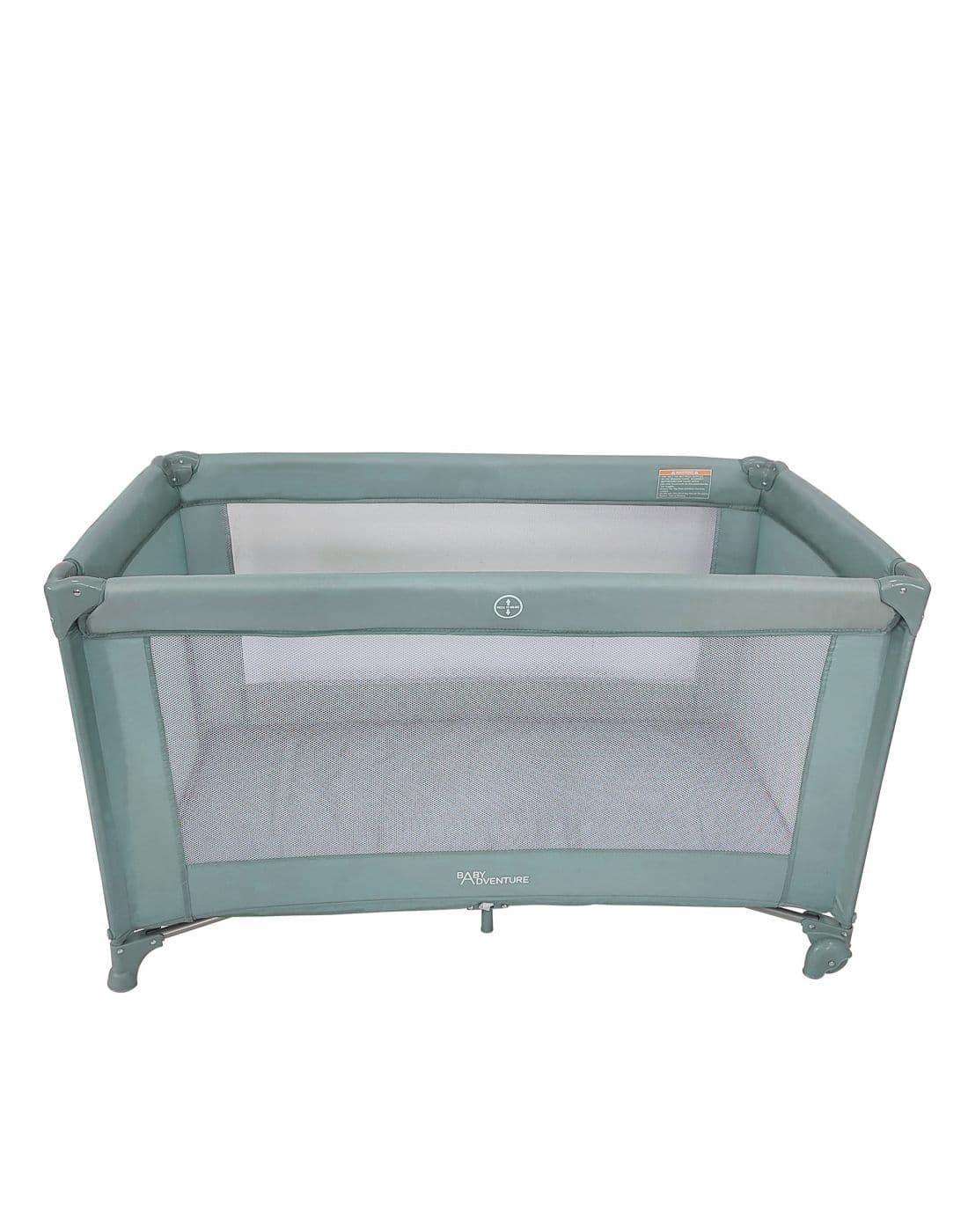 BABY ADVENTURE Παρκοκρέβατο 1 Επιπέδου Mint