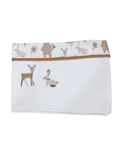 BABY STAR Πικέ Κουβέρτα Αγκαλιάς Forest Friends