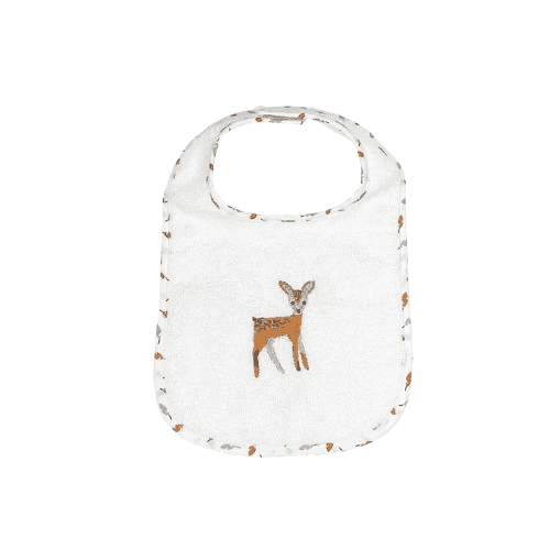 BABY STAR Βρεφική Σαλιάρα Πετσετέ Με Velcro Forest Friends (0+ μηνών)