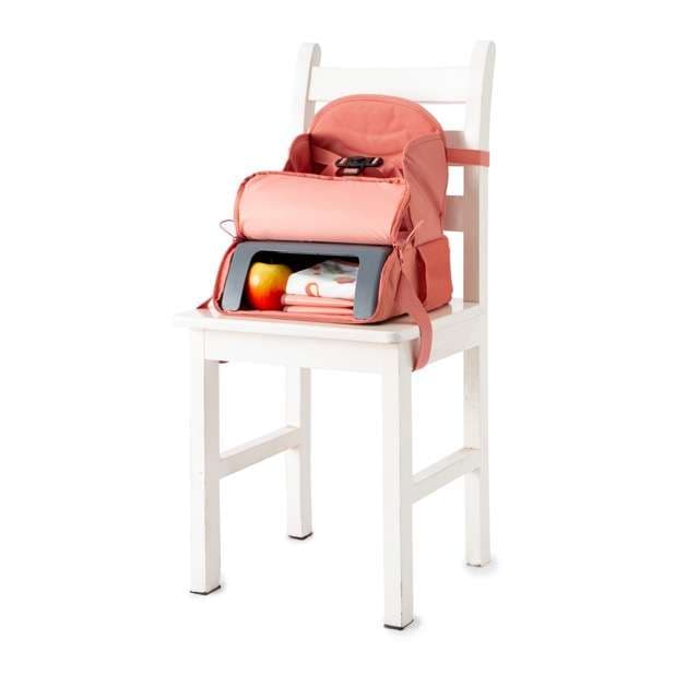 BABY TO LOVE Φορητό Κάθισμα Φαγητού Travel up Booster Vintage Pink (6-36 μηνών)