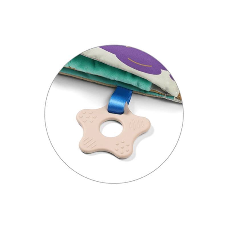 BABYONO Εκπαιδευτικό Υφασμάτινο Βιβλίο Με Μασητικό Farm First Book (0+ μηνών)