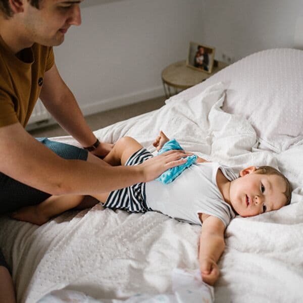 BABYONO Θερμοφόρα Για Κολικούς Μωρού Με Κουκούτσια Κερασιού & Λεβάντα Grey