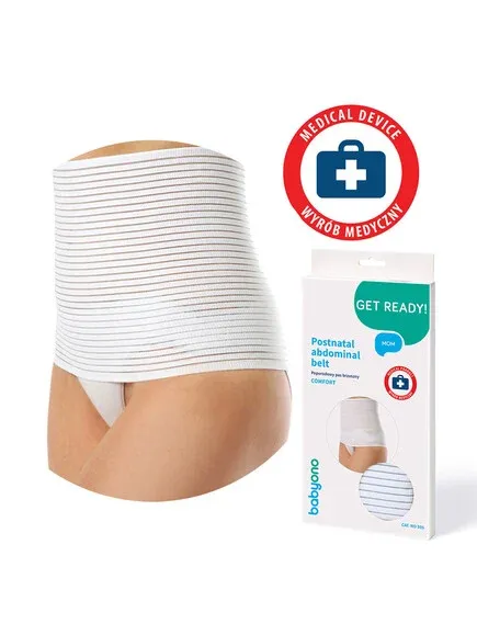 BABYONO Ζώνη Σύσφιξης Λοχείας Για Μετά Την Εκυμοσύνη-Μέγεθος M