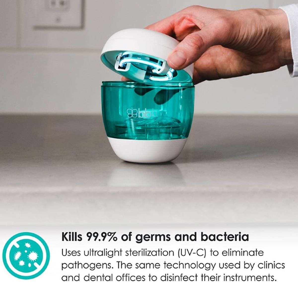 BBLUV UV Φορητός Αποστειρωτής Πιπίλας & Θηλών Uvi 4in1