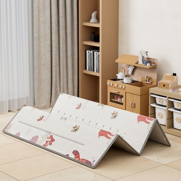 BEBE STARS Αδιάβροχο Αφρώδες Χαλάκι Δαπέδου Animals (150×150 cm)