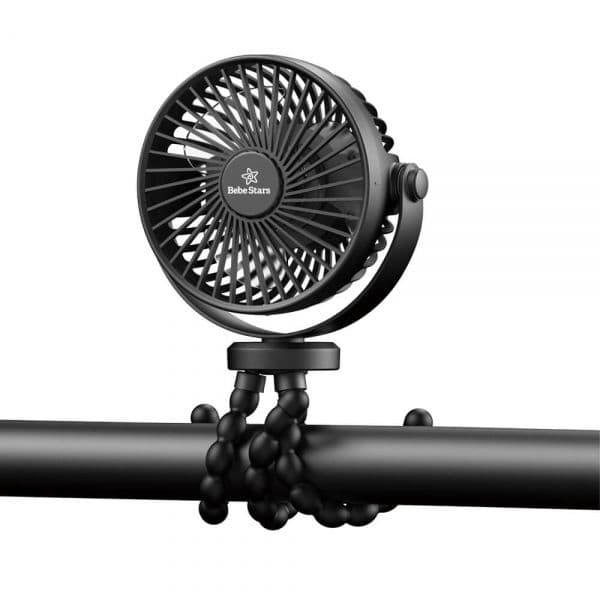 BEBE STARS Επαναφορτιζόμενος Ανεμιστήρας Για Καρότσι Μωρού