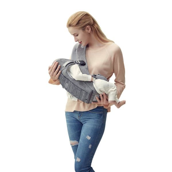 BEBE STARS Εργονομικό Μάρσιπο Cuddle Smoked Grey (0-36 μηνών)