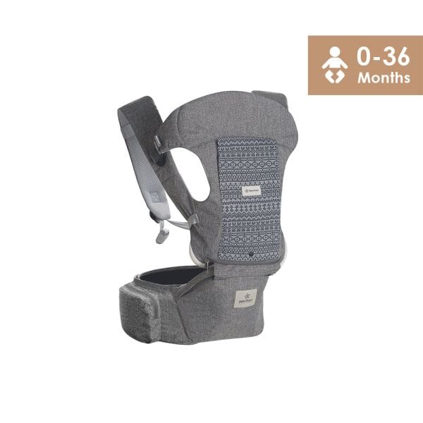 BEBE STARS Εργονομικό Μάρσιπο Cuddle Smoked Grey (0-36 μηνών)
