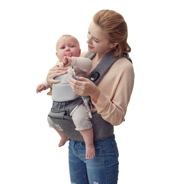 BEBE STARS Εργονομικό Μάρσιπο Cuddle Smoked Grey (0-36 μηνών)