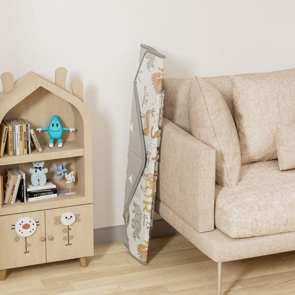 BEBE STARS Αδιάβροχο Αφρώδες Εξάγωνο Χαλάκι Δαπέδου Jungle (135×135 cm)