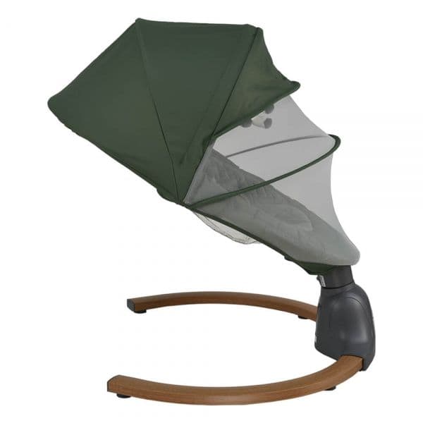 BEBE STARS Ηλεκτρικό Ρηλάξ Μωρού Fluffy Forest Green (0-9 kg)