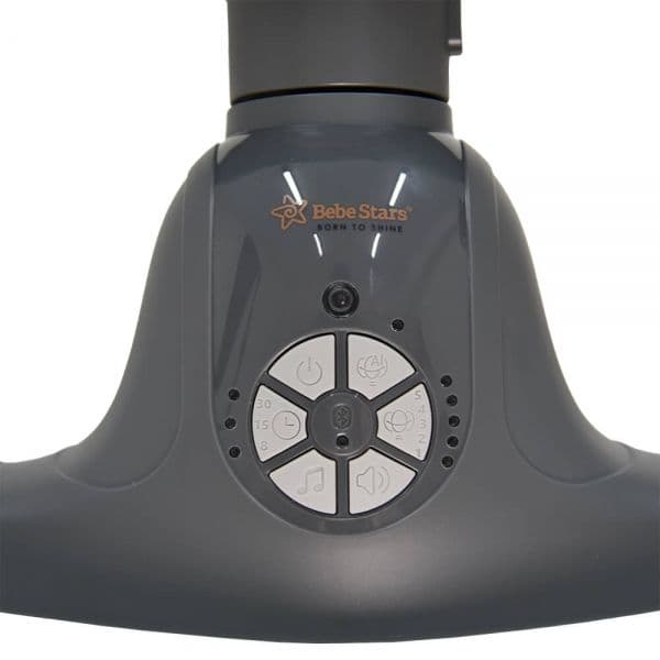 BEBE STARS Ηλεκτρικό Ρηλάξ Μωρού Fluffy Forest Green (0-9 kg)