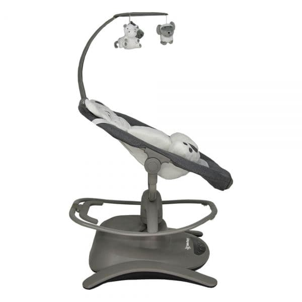 BEBE STARS Ηλεκτρικό Ρηλάξ Κούνια 360° Imagine 2in1 Grey (0-12 kg)