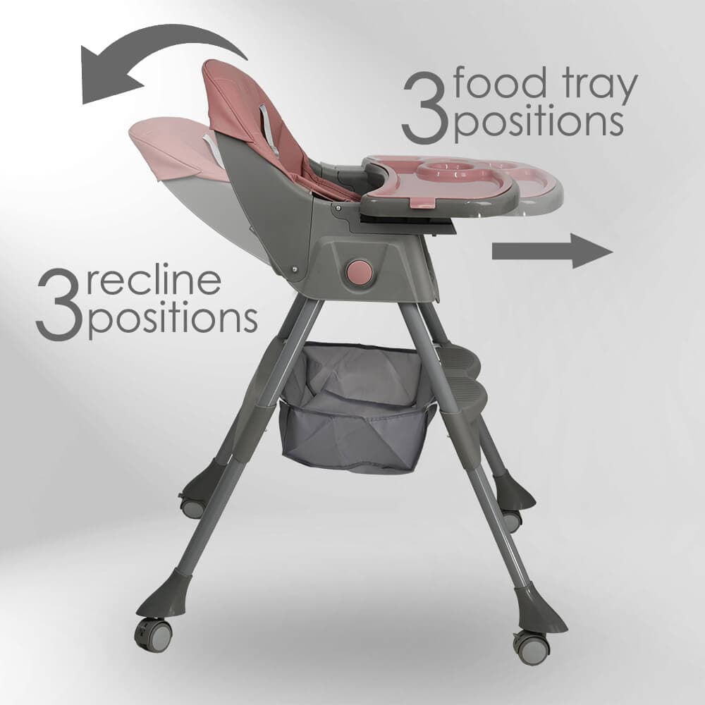 BEBE STARS Κάθισμα Φαγητού 2in1 Comfy Apple (6-36 μηνών)