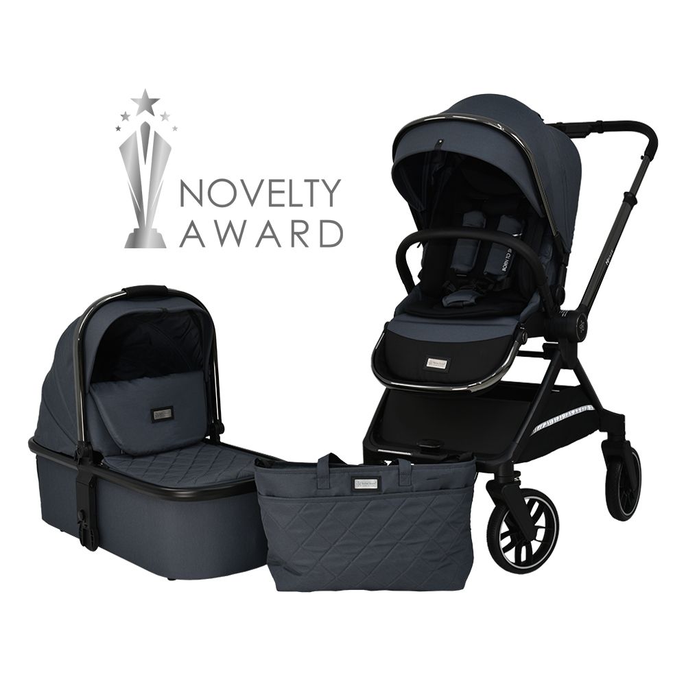 BEBE STARS Καρότσι 2 Σε 1 Mirage Grey