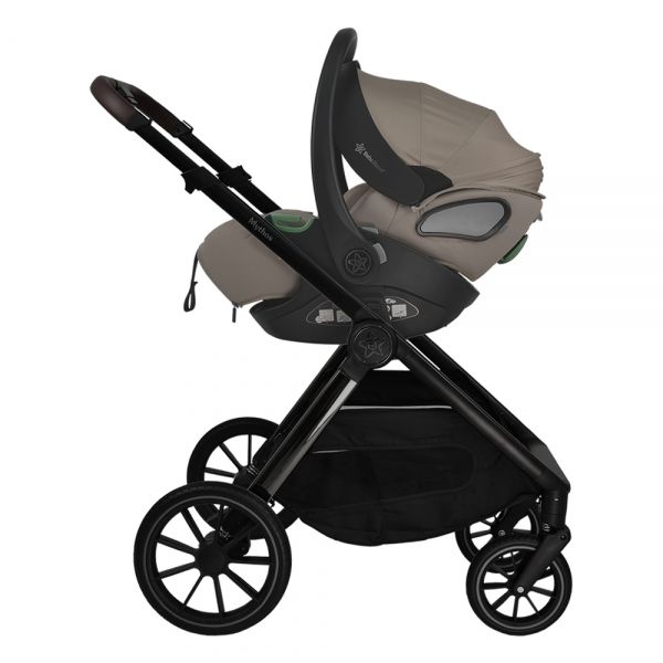 BEBE STARS Καρότσι 3 Σε 1 Mythos Natural Beige
