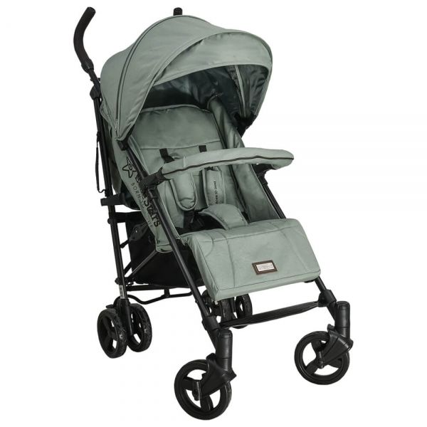 BEBE STARS Καρότσι Βόλτας Μπαστούνι Buggy Adam Fresh Mint