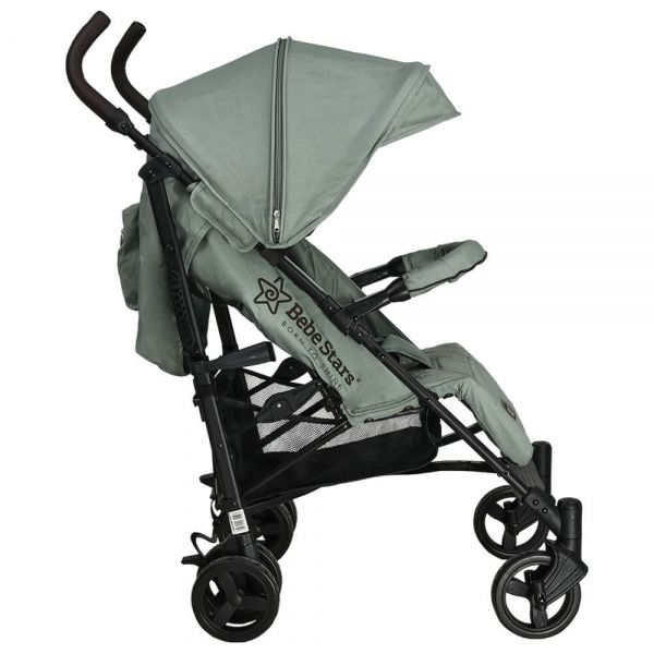BEBE STARS Καρότσι Βόλτας Μπαστούνι Buggy Adam Fresh Mint