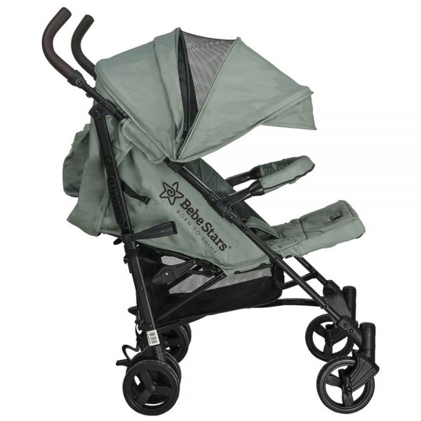 BEBE STARS Καρότσι Βόλτας Μπαστούνι Buggy Adam Fresh Mint