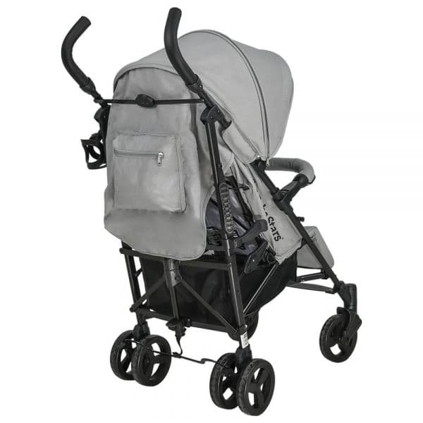 BEBE STARS Καρότσι Βόλτας Μπαστούνι Buggy Adam Ice Grey
