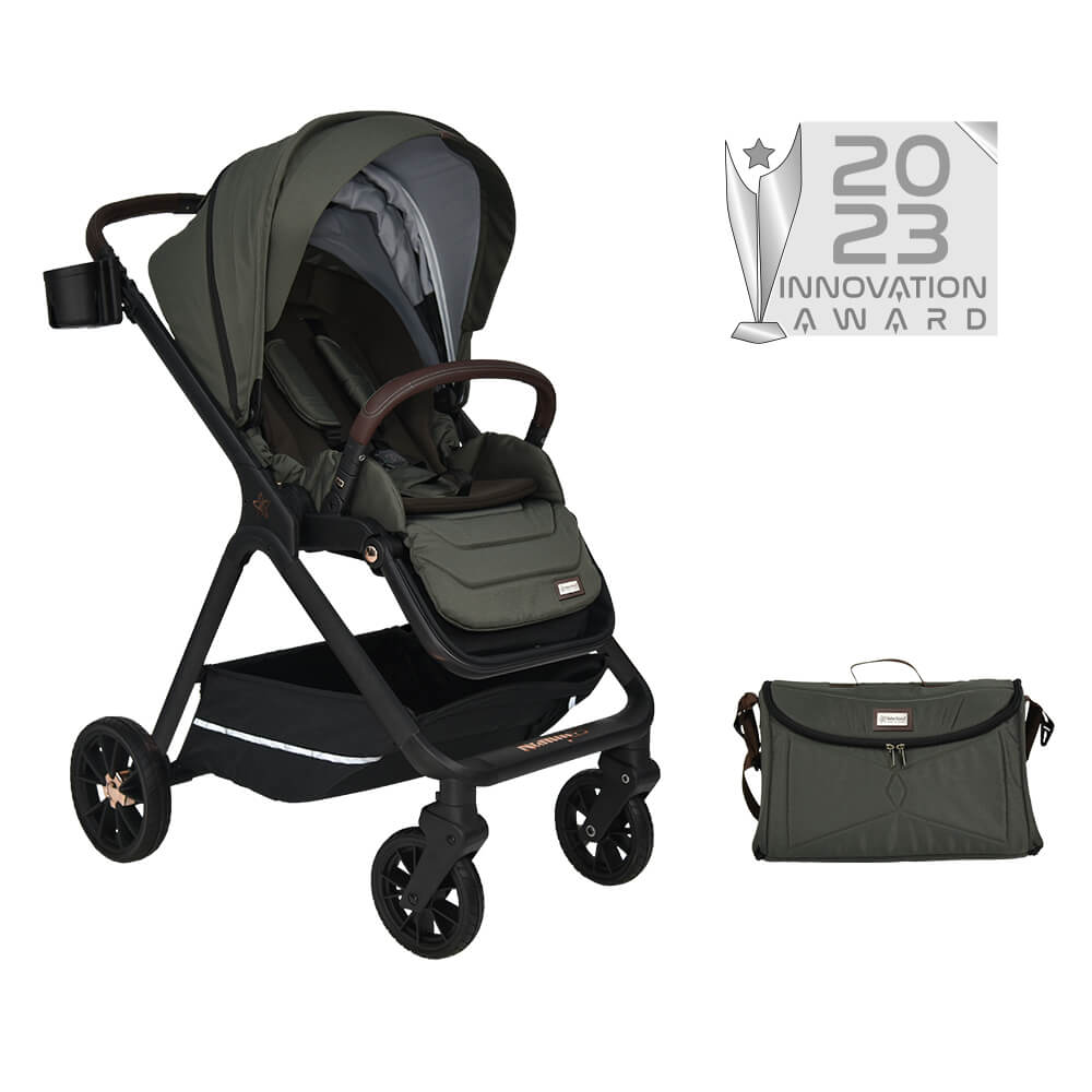 BEBE STARS Καρότσι Nammos Olive
