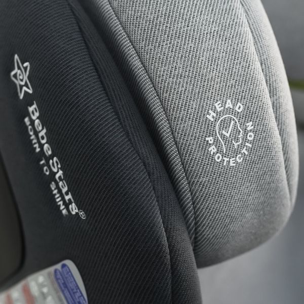 BEBE STARS Κάθισμα Αυτοκινήτου Isofix i-Size Nobile 360° Ice Grey (40-150cm)