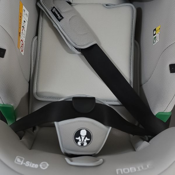 BEBE STARS Κάθισμα Αυτοκινήτου Isofix i-Size Nobile 360° Ice Grey (40-150cm)