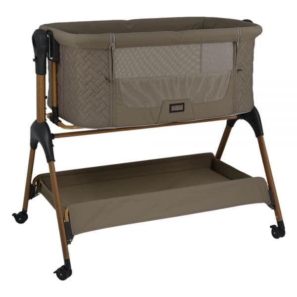 BEBE STARS Λίκνο Μωρού Με Κουνουπιέρα Style 2in1 Natural Beige