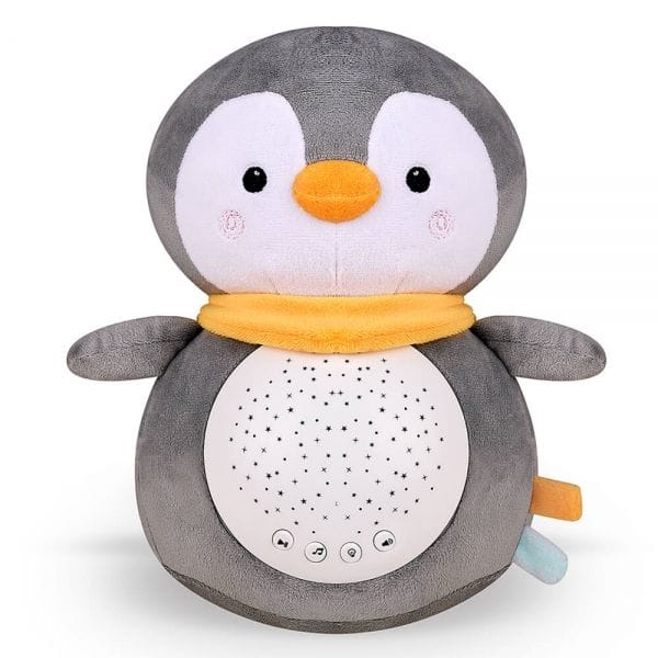 BEBE STARS Βρεφικός Προτζέκτορας Με Μουσική Penguin