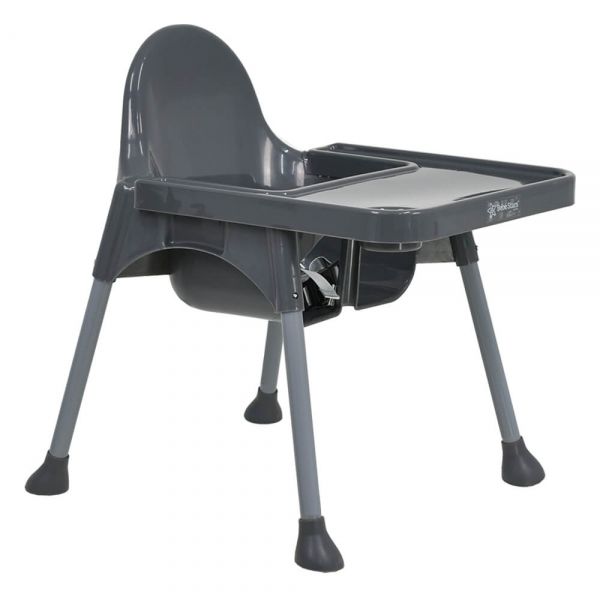 BEBE STARS Παιδικό Κάθισμα Φαγητού Joy 2in1 Grey (6-36 μηνών)